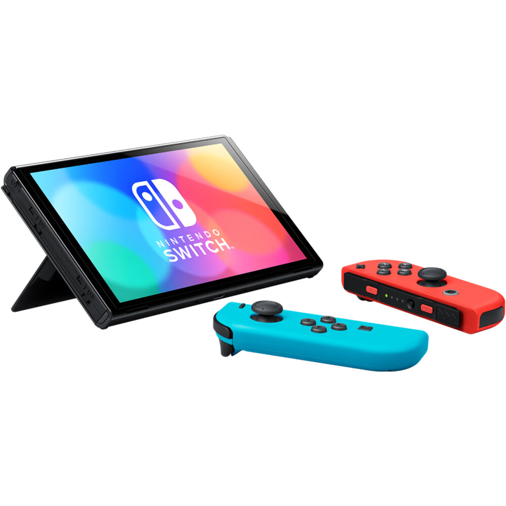 Nintendo Switch OLED 64 GB Standard Neón - Imagen 4