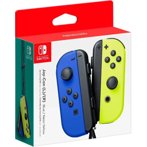 Joy-Con (L)/(R) Amarillo/Azul Neón