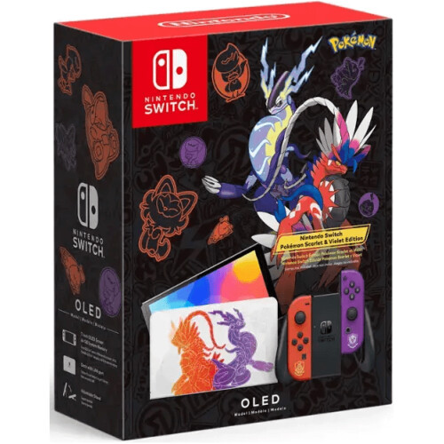 Nintendo Switch OLED 64 GB Edición Pokémon Scarlet & Violet