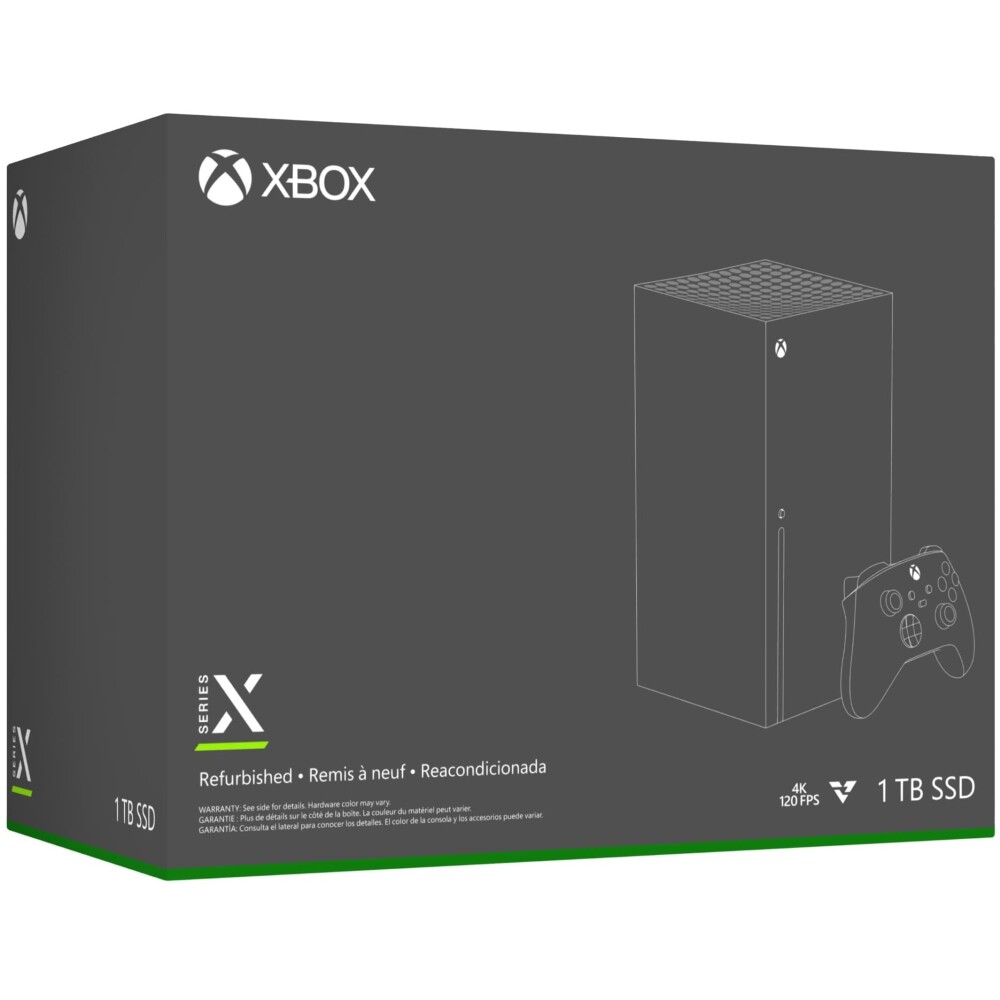 Microsoft Xbox Series X 1TB Black Reacondicionado - Imagen 1