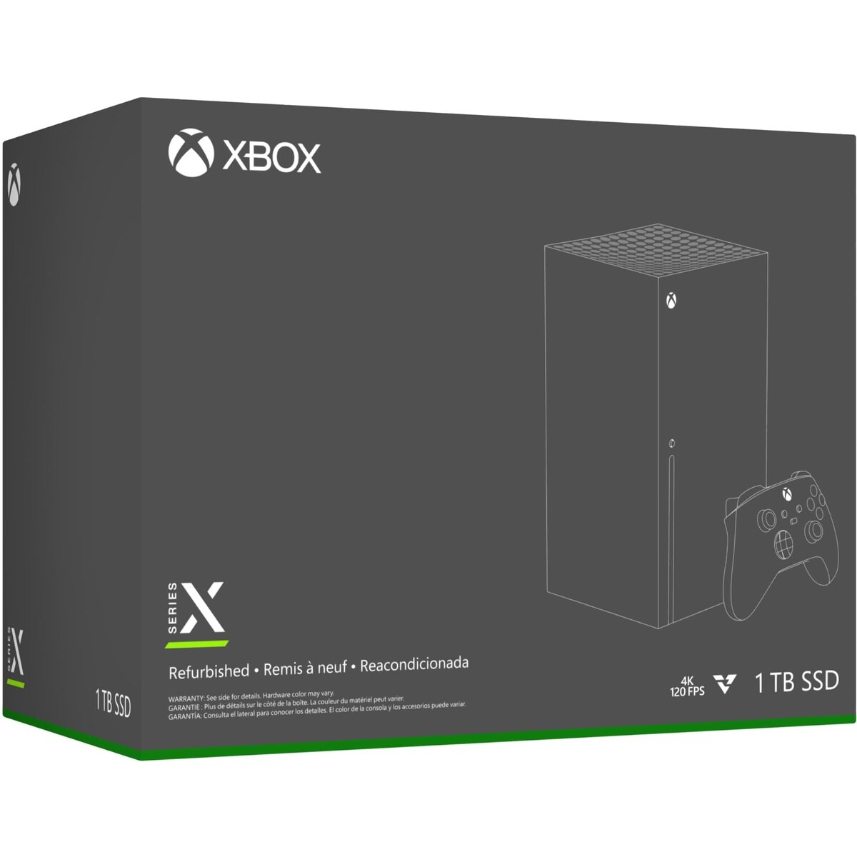 Microsoft Xbox Series X 1TB Black Reacondicionado