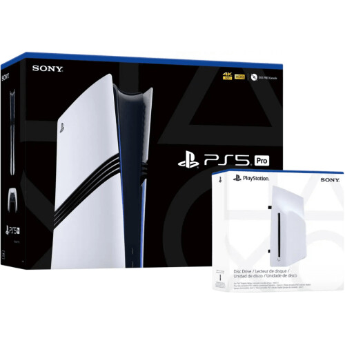 Sony PlayStation 5 Pro 2TB + Unidad de Disco PS5