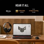 ASUS TUF Gaming A16 16″ FHD 165 Hz – AMD Ryzen AI 9 HX 370X – 32GB DDR5 – NVIDIA GeForce RTX 4070 8GB – 1TB SSD - Imagen 2