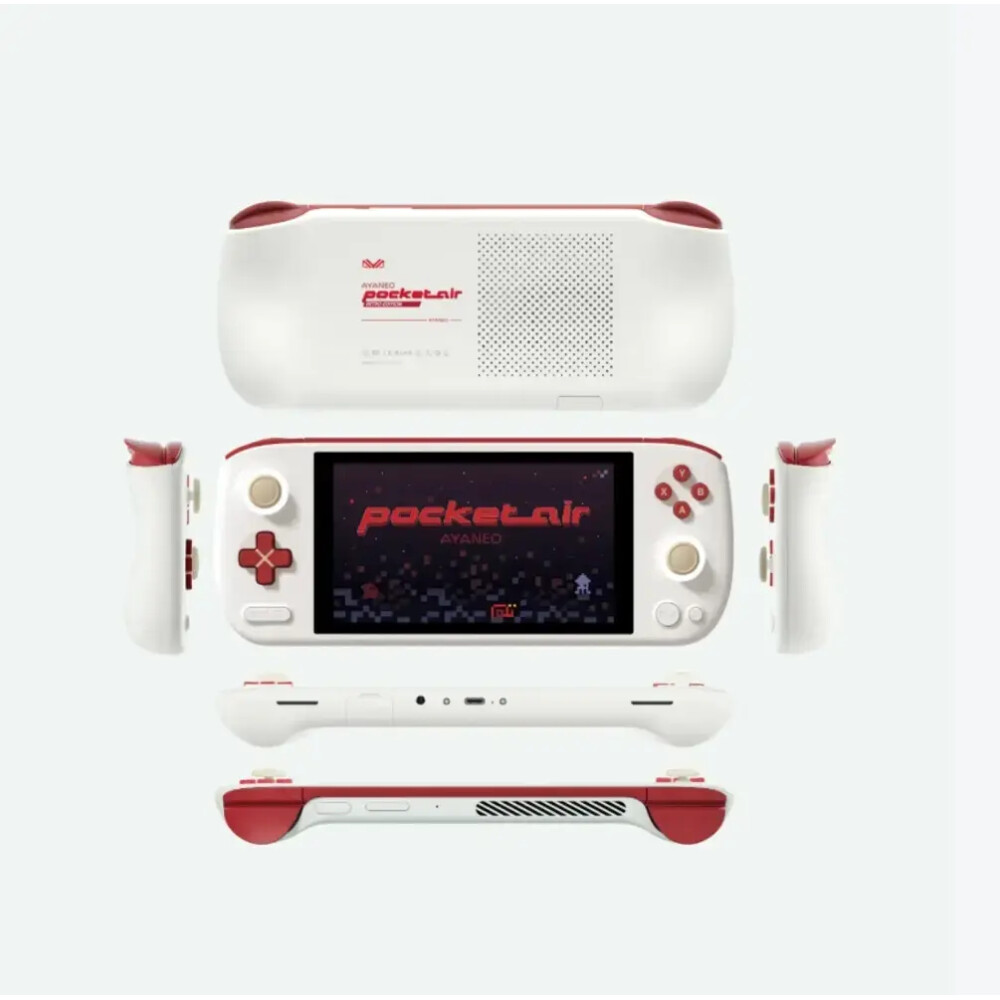 Ayaneo - Pocket AIR 5.5" 60Hz OLED Gaming Handheld - MediaTek Dimensity 1200 Processor - 8GB LPDDR5 - 256GB SSD - Retro White - Imagen 4