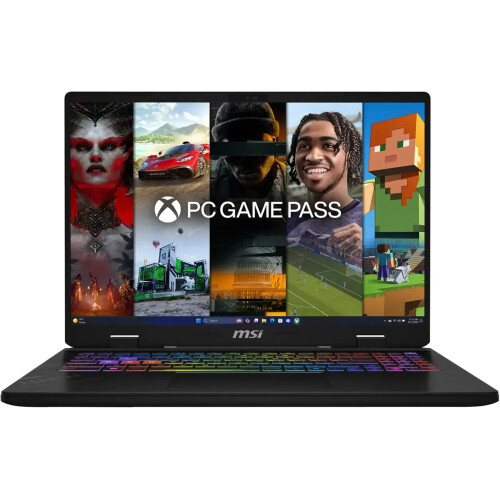 MSI Crosshair 16″ FHD+ 144 Hz – Intel Core i7 14650HX – 16GB DDR5 – NVIDIA GeForce RTX 4070 8GB – 1TB SSD