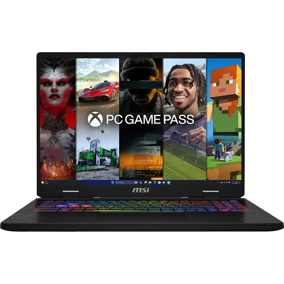 MSI Crosshair 16″ FHD+ 144 Hz – Intel Core i7 14650HX – 16GB DDR5 – NVIDIA GeForce RTX 4070 8GB – 1TB SSD