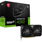 Tarjeta de video MSI Ventus 2X BLACK GeForce RTX 4060 8GB OC
