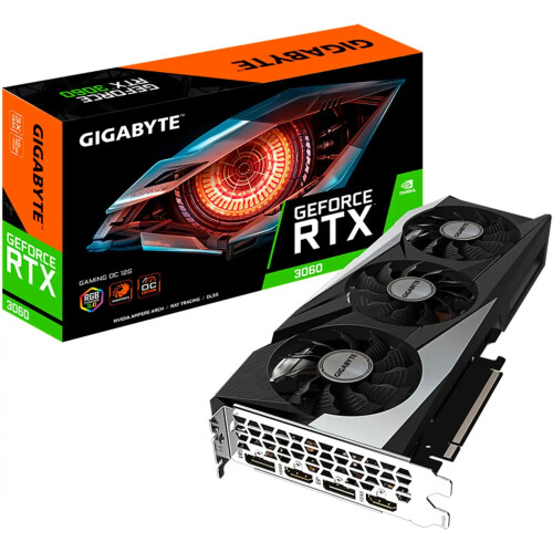 Tarjeta de video GIGABYTE GeForce RTX 3060 12GB