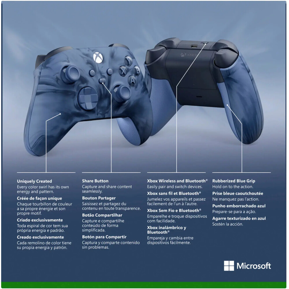 Control Inalámbrico Xbox Series S|X Stormcloud Vapor Edición Especial - Imagen 6