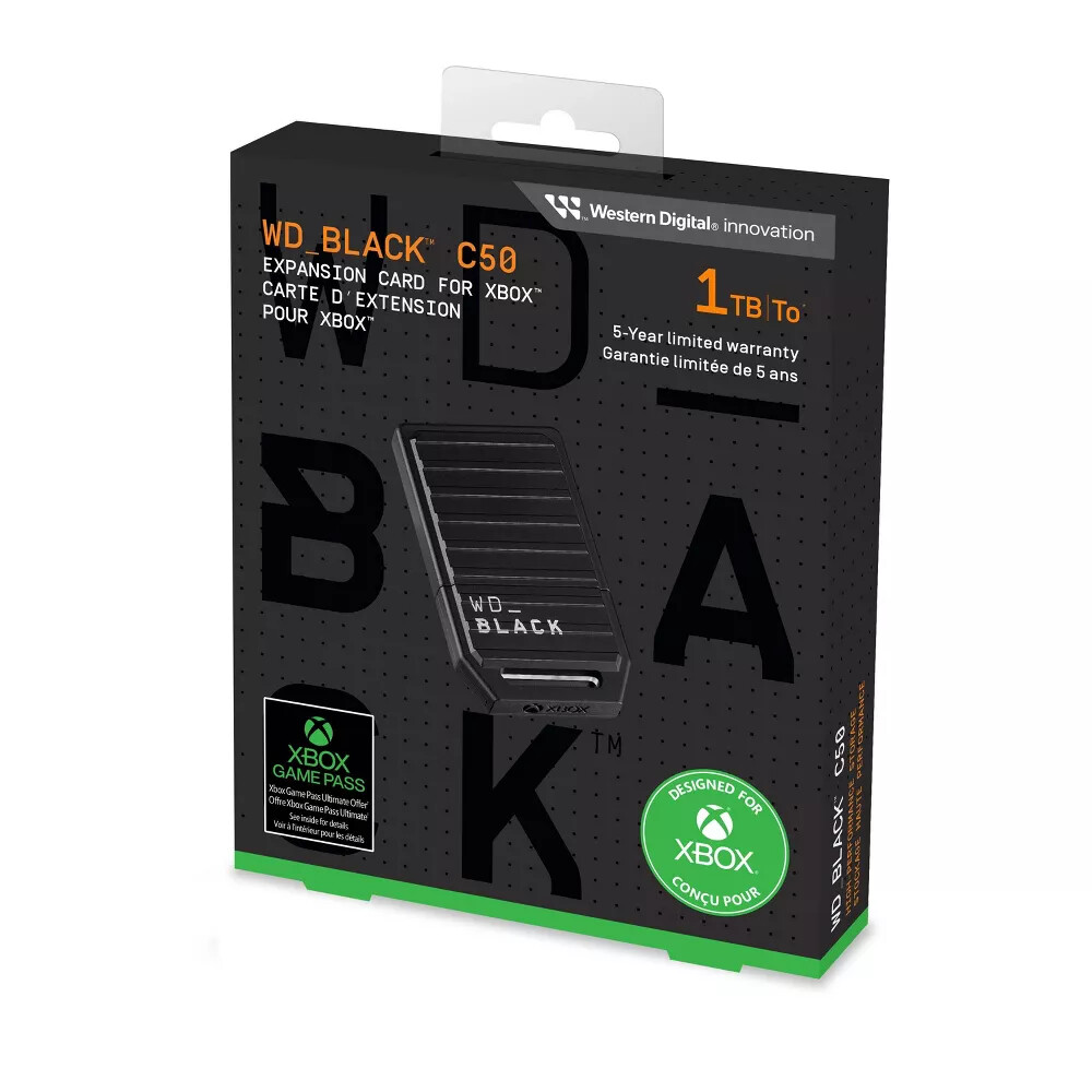 Tarjeta de expansión WD Black C50 1TB Xbox Series X|S - Imagen 1