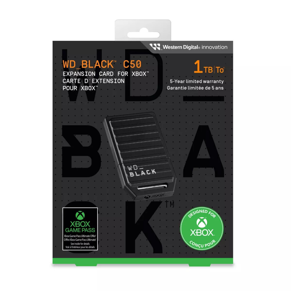 Tarjeta de expansión WD Black C50 1TB Xbox Series X|S - Imagen 8