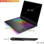 HP OMEN MAX 16″ FHD 165 Hz – Intel Core Ultra 9 275HX – 32GB DDR5 – NVIDIA GeForce RTX 5080 16GB – 1TB SSD - Imagen 2