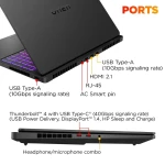 HP OMEN MAX 16″ FHD 240 Hz – Intel Core Ultra 9 275HX – 32GB DDR5 – NVIDIA GeForce RTX 5080 16GB – 2TB SSD - Imagen 3