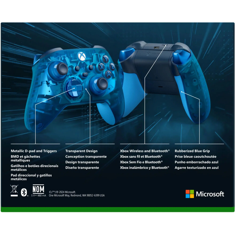 Control Inalámbrico Xbox Series S|X Sky Cipher Edición Especial - Imagen 5