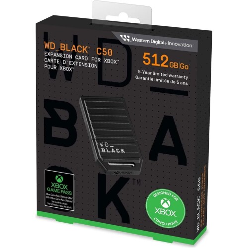 Tarjeta de expansión WD Black C50 512GB Xbox Series X|S