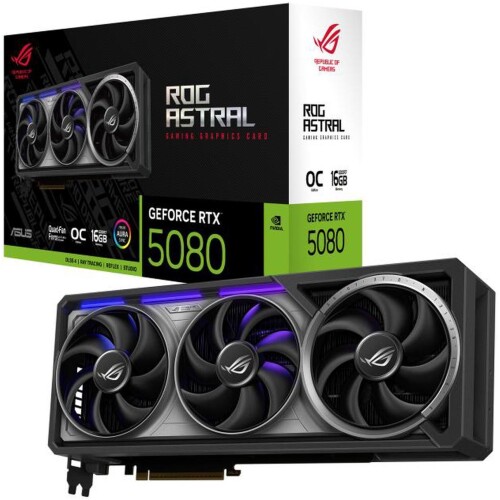 Tarjeta de video ASUS ROG Astral GeForce RTX 5080 16GB OC