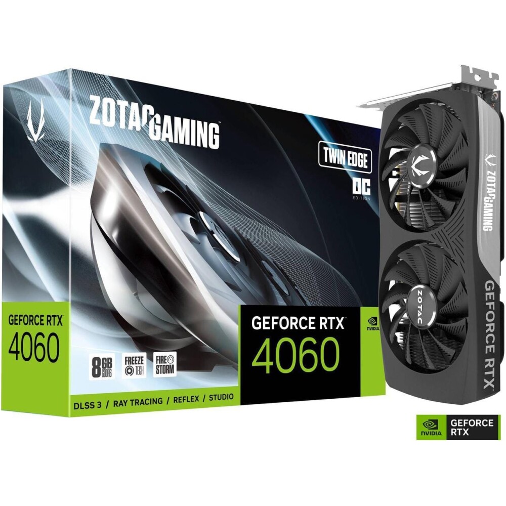 Tarjeta de video ZOTAC GAMING Twin Edge GeForce RTX 4060 8GB OC - Imagen 1