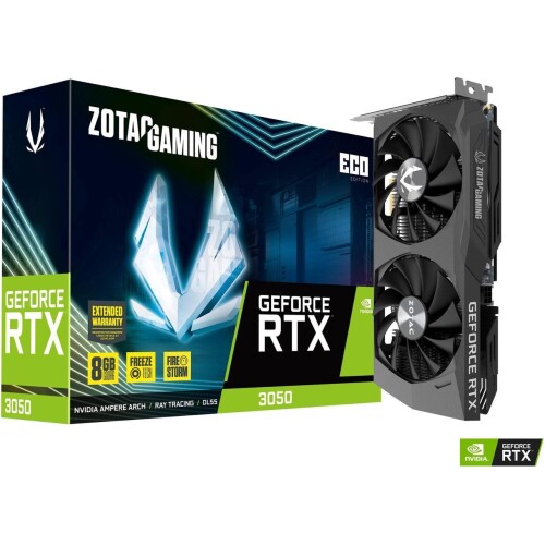 Tarjeta de video ZOTAC GAMING ECO Edition GeForce RTX 3050 8GB