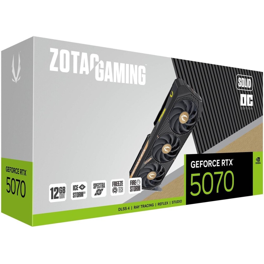Tarjeta de video ZOTAC Solid GeForce RTX 5070 12GB OC - Imagen 6