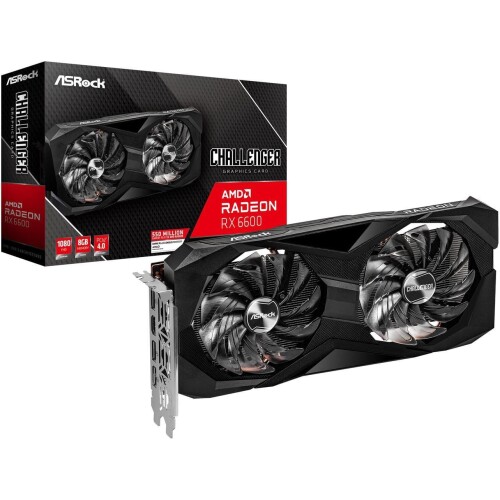 Tarjeta de video ASRock Challenger D Radeon RX 6600 8GB