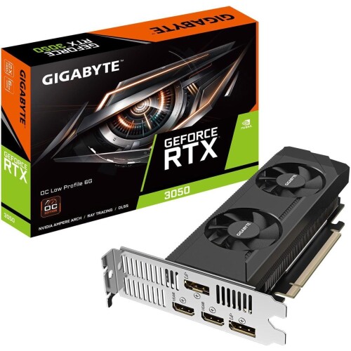 Tarjeta de video GIGABYTE GeForce RTX 3050 6GB OC