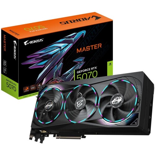 Tarjeta de video GIGABYTE AORUS GeForce RTX 5070 12GB
