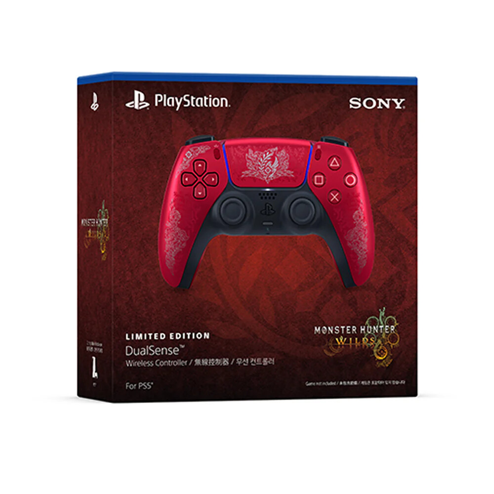 Control Inalámbrico PlayStation 5 DualSense Monster Hunter Wilds Limited Edition - Imagen 4