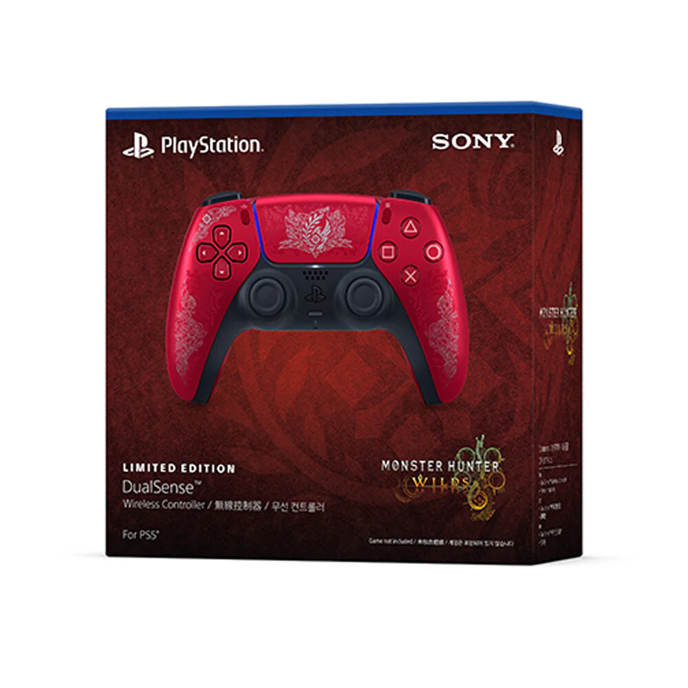 Control Inalámbrico PlayStation 5 DualSense Monster Hunter Wilds Limited Edition - Imagen 3