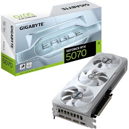 Tarjeta de video GIGABYTE EAGLE ICE GeForce RTX 5070 12GB OC