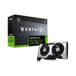 Tarjeta de video MSI Ventus 2X GeForce RTX 5060 Ti 8GB OC PLUS