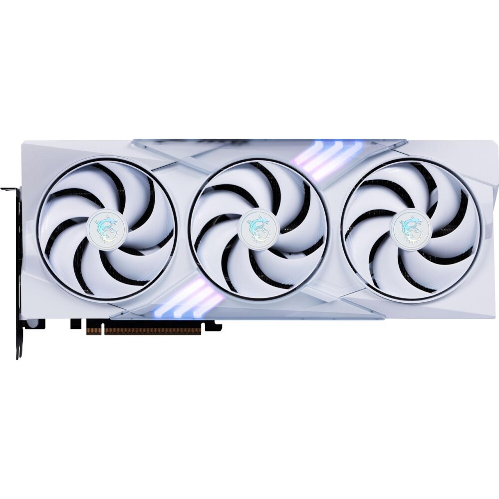 Tarjeta de video MSI GAMING TRIO WHITE GeForce RTX 5070 12GB OC - Imagen 2