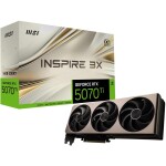 Tarjeta de video MSI INSPIRE 3x GeForce RTX 5070 Ti 16GB OC