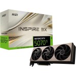 Tarjeta de video MSI INSPIRE 3x GeForce RTX 5070 Ti 16GB OC