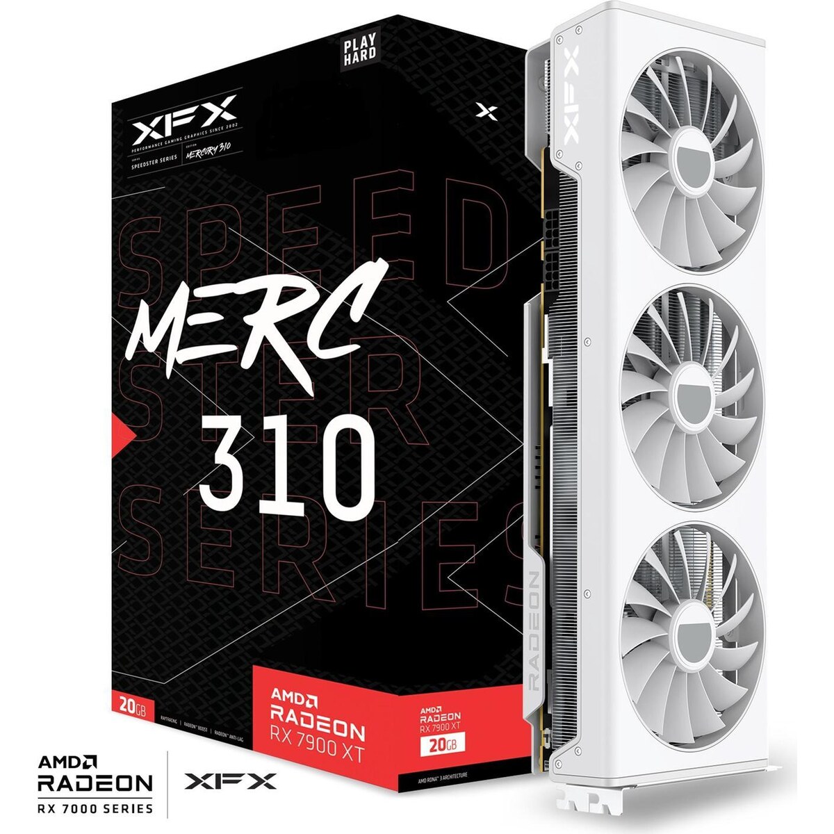 Tarjeta de video XFX Speedster WHITE Radeon RX 7900XT 20GB