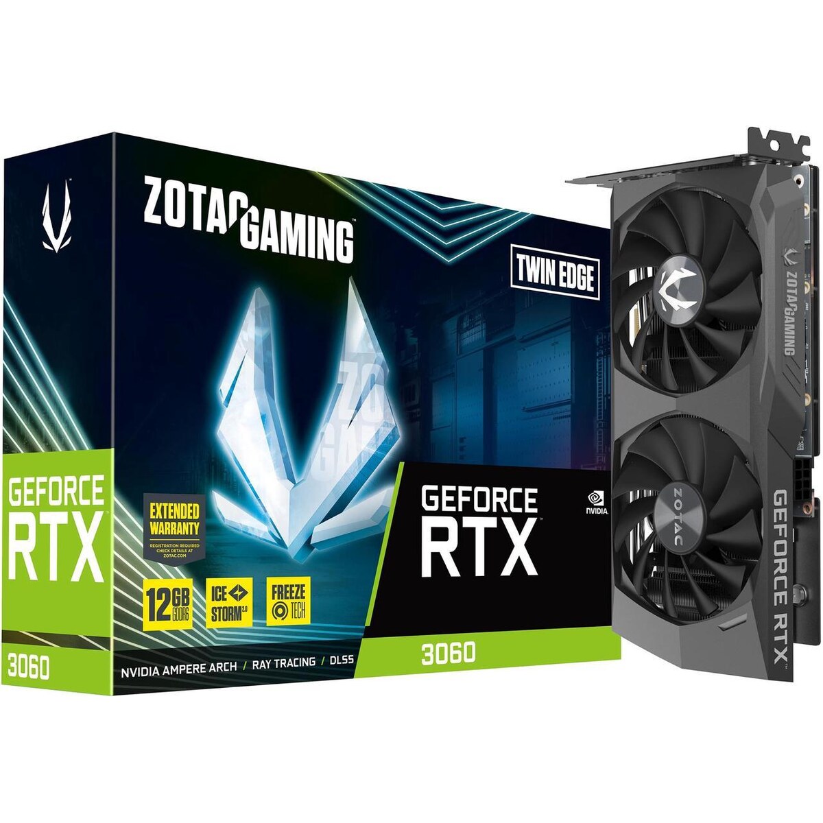 Tarjeta de video ZOTAC GAMING GeForce RTX 3060 12GB