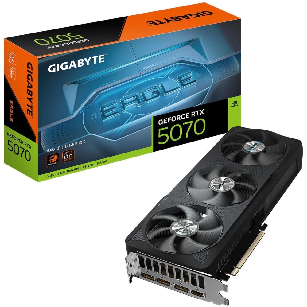 Tarjeta de video GIGABYTE EAGLE GeForce RTX 5070 12GB OC - Imagen 1