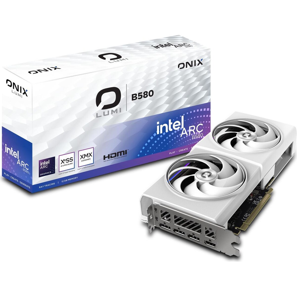 Tarjeta de video ONIX LUMI Arc B580 12GB