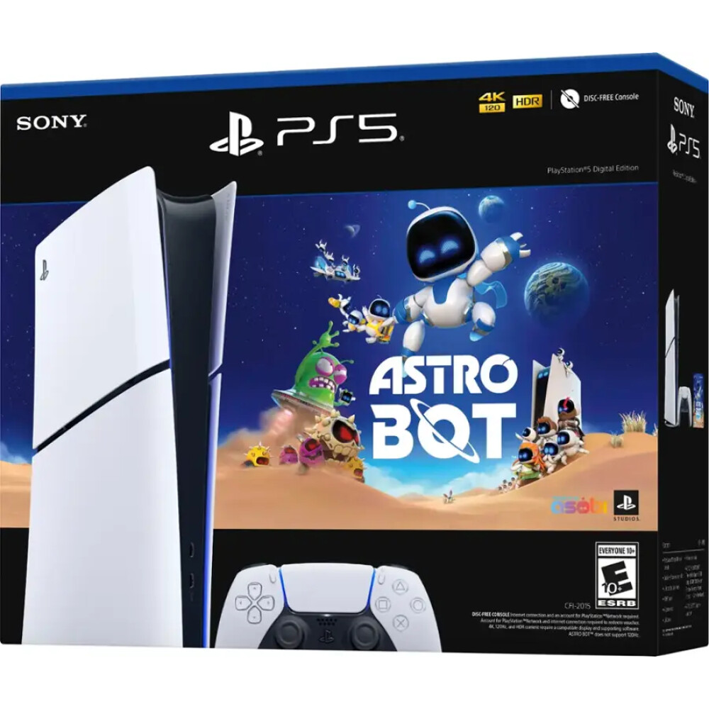 Sony PlayStation 5 Slim Digital Edition 1TB ASTRO BOT Bundle - Imagen 6