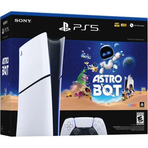 Sony PlayStation 5 Slim Digital Edition 1TB ASTRO BOT Bundle
