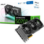 Tarjeta de video PNY Triple Fan GeForce RTX 5070 Ti 16GB OC