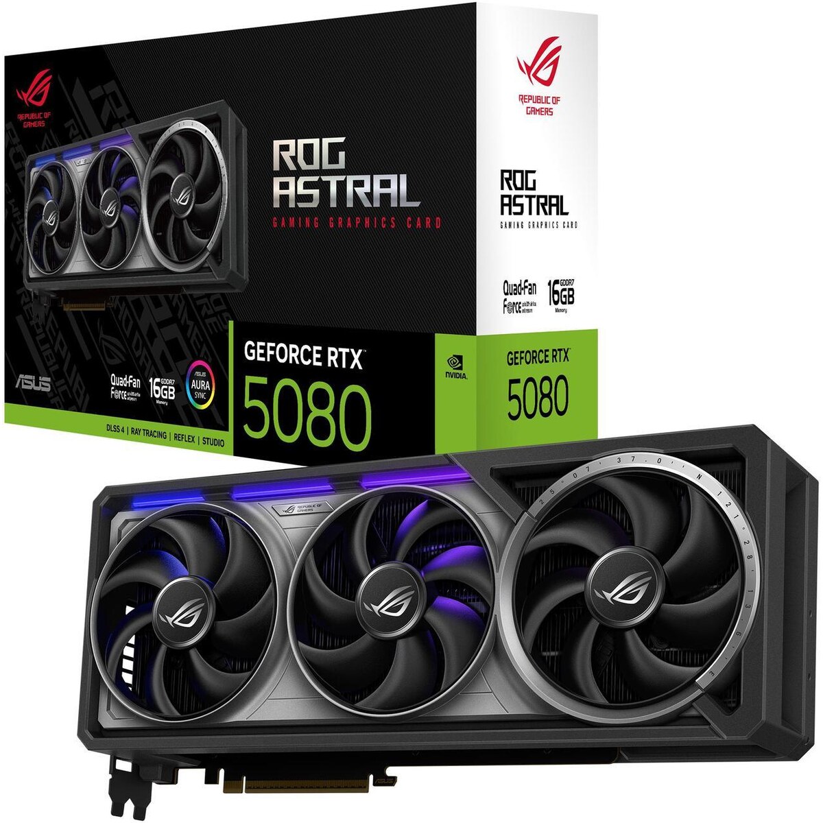 Tarjeta de video ASUS ROG Astral GeForce RTX 5080 16GB