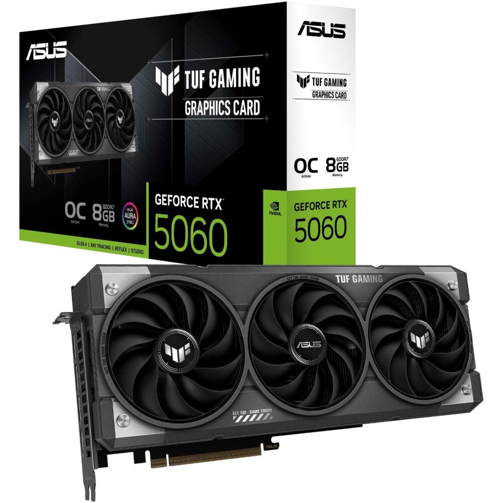 Tarjeta de video ASUS TUF Gaming GeForce RTX 5060 8GB OC - Imagen 1