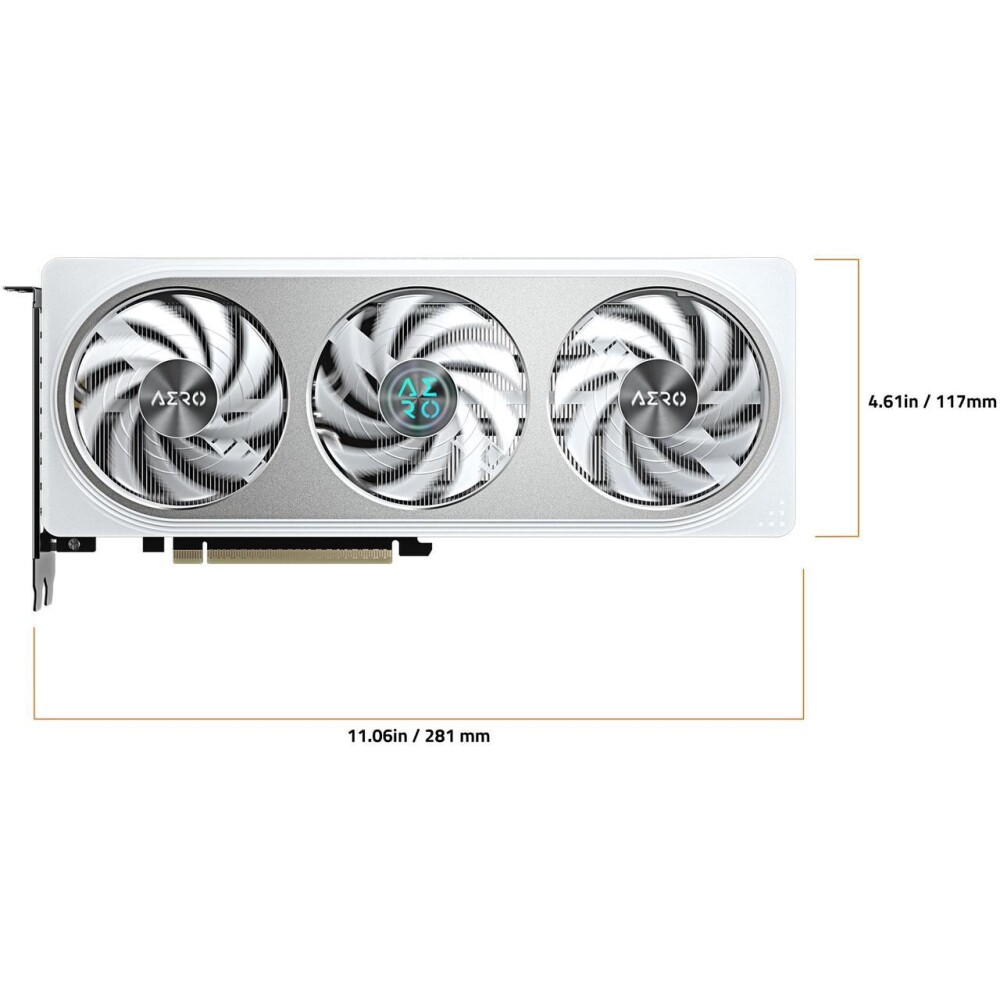 Tarjeta de video GIGABYTE AERO GeForce RTX 5060 8GB OC - Imagen 5