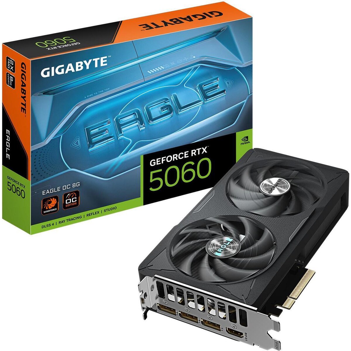 Tarjeta de video GIGABYTE Eagle GeForce RTX 5060 8GB OC