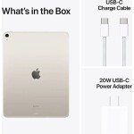 Apple iPad Air M2 13" Built for Apple Intelligence Wi-Fi 1TB - Starlight (Unlocked) - Imagen 3