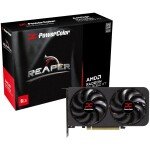 Tarjeta de video PowerColor Reaper Radeon RX 9060 XT 8GB