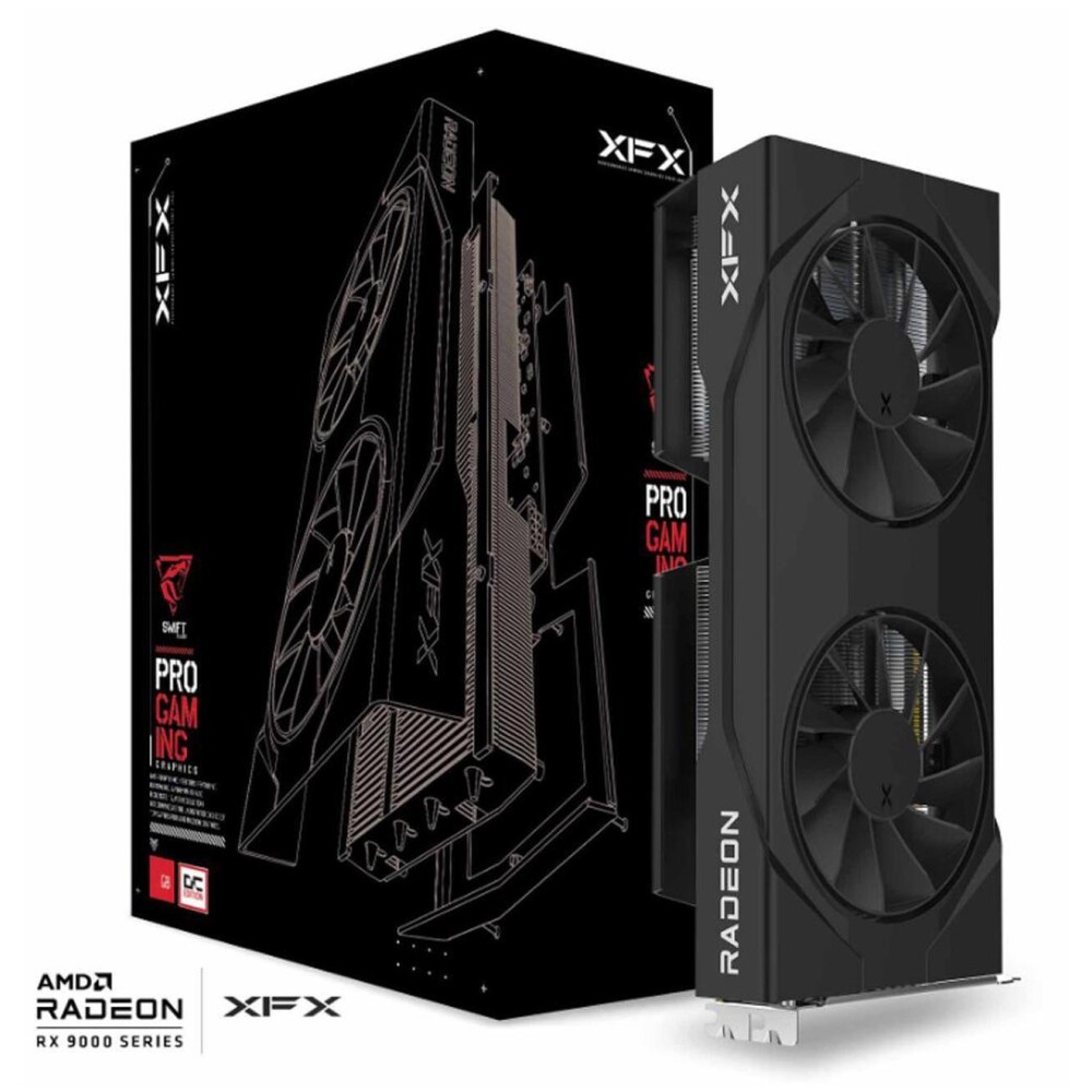 Tarjeta de video XFX Swift Radeon RX 9060 XT 8GB - Imagen 1
