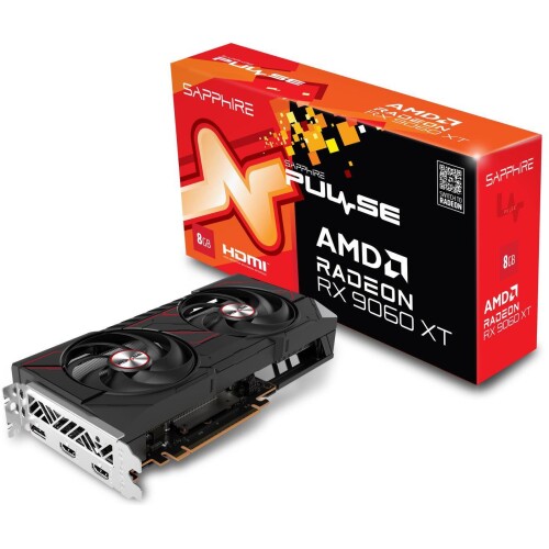 Tarjeta de video SAPPHIRE PULSE Radeon RX 9060 XT 8GB