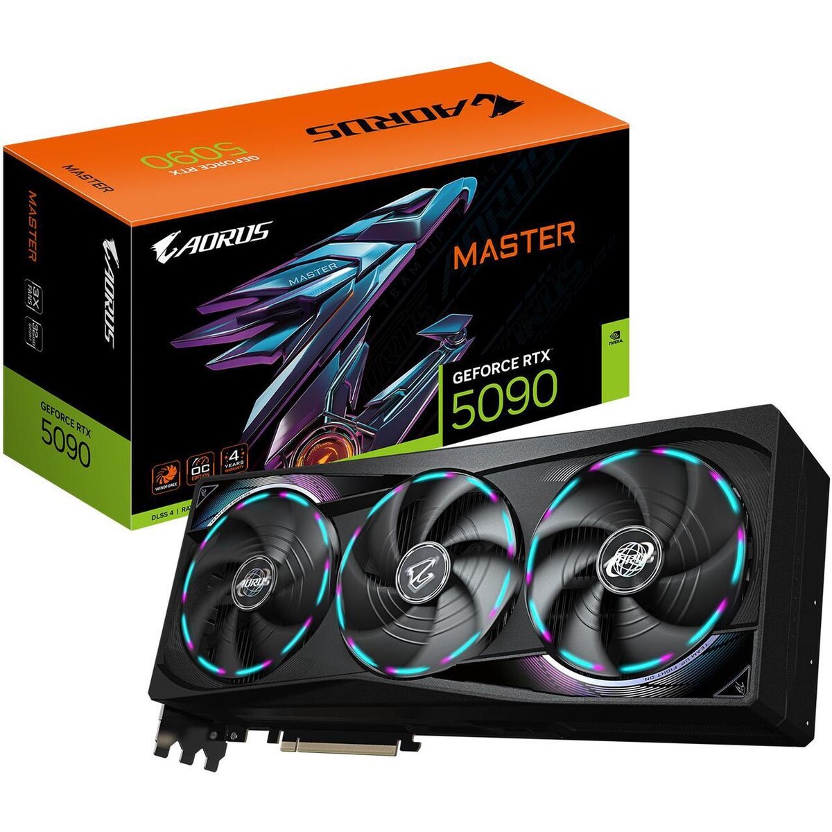 Tarjeta de video GIGABYTE AORUS GeForce RTX 5090 32GB OC