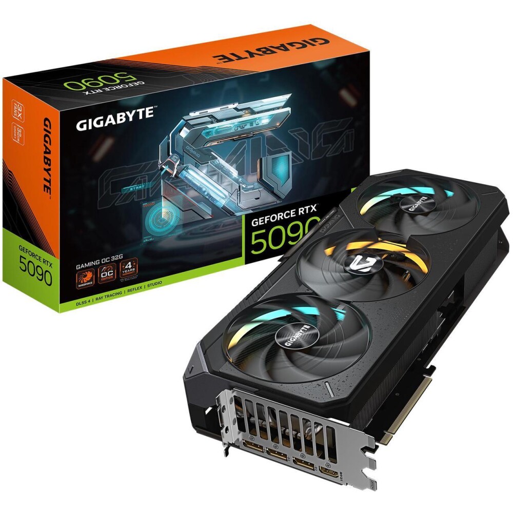 Tarjeta de video GIGABYTE Gaming GeForce RTX 5090 32GB OC - Imagen 1